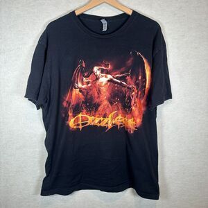 Ozzfest 2016 Band T Shirt Mens XL Black Sabbath Disturbed Megadeth Tour Tee VTG
